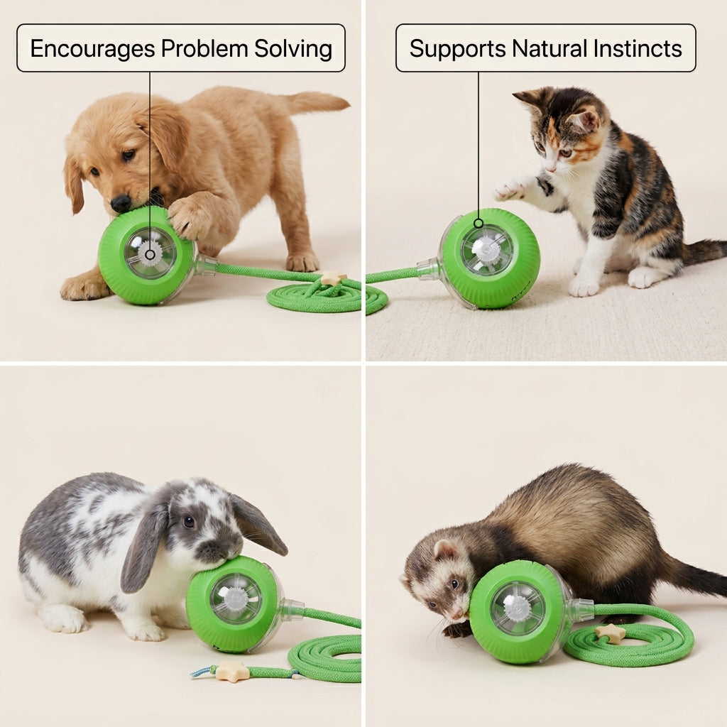 Interactive Cat Ball